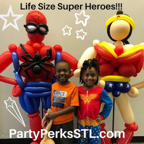 Super Hero Balloons