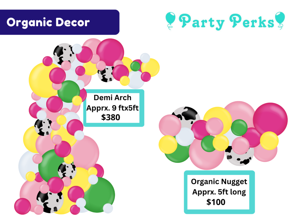 Organic Balloon Menu